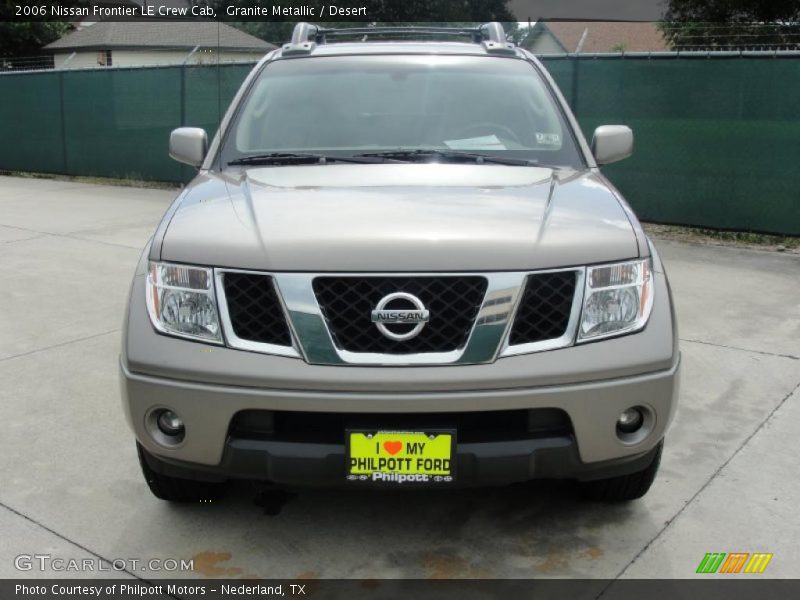 Granite Metallic / Desert 2006 Nissan Frontier LE Crew Cab