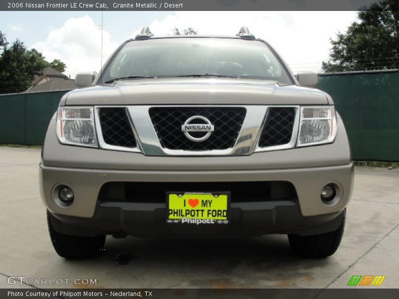 Granite Metallic / Desert 2006 Nissan Frontier LE Crew Cab