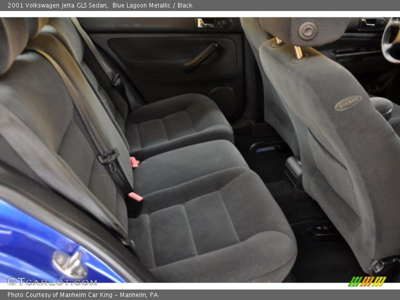 Blue Lagoon Metallic / Black 2001 Volkswagen Jetta GLS Sedan