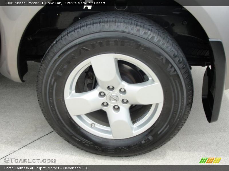 Granite Metallic / Desert 2006 Nissan Frontier LE Crew Cab