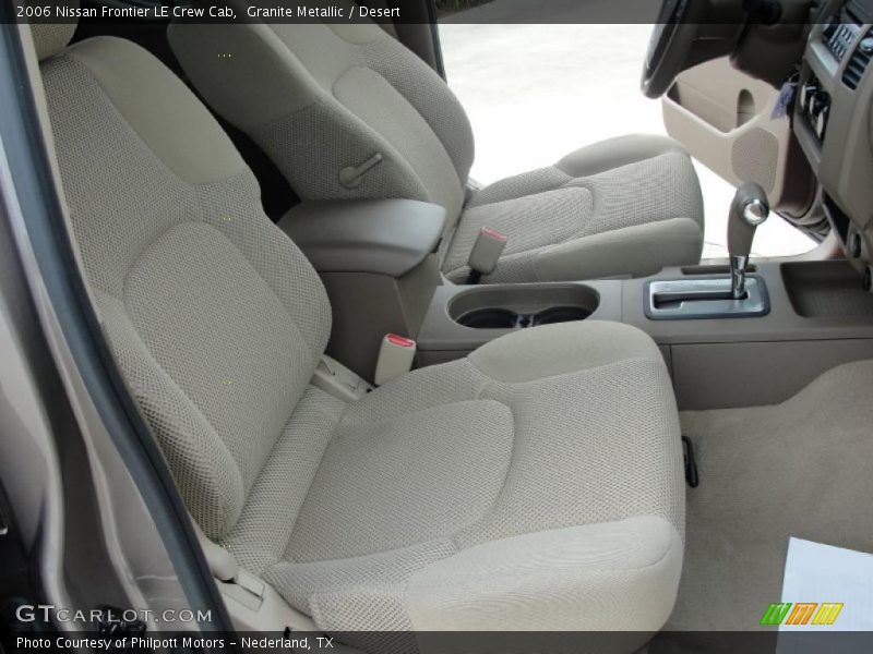 Granite Metallic / Desert 2006 Nissan Frontier LE Crew Cab