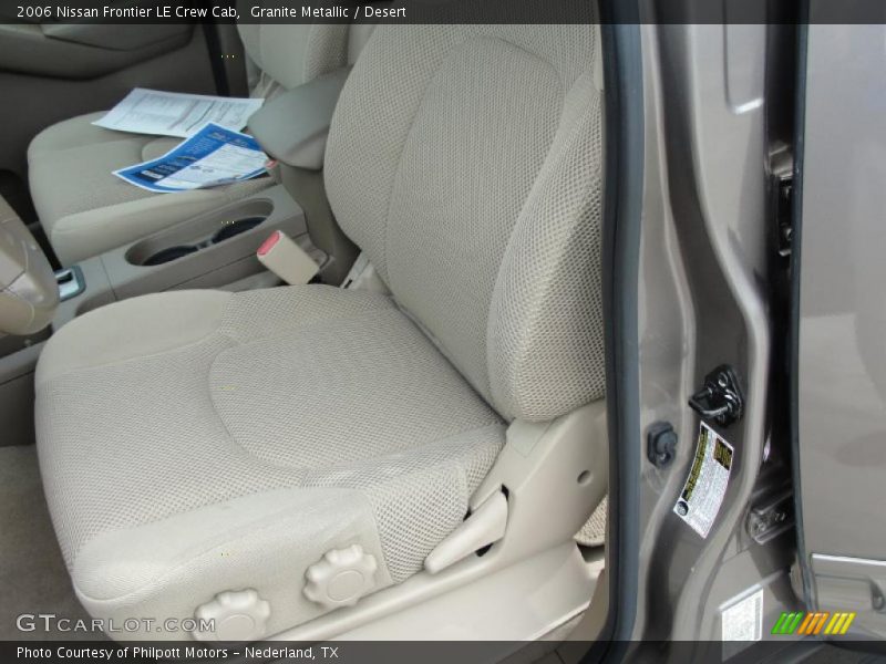 Granite Metallic / Desert 2006 Nissan Frontier LE Crew Cab
