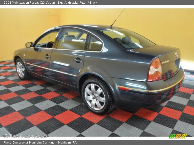 Blue Anthracite Pearl / Black 2001 Volkswagen Passat GLX Sedan