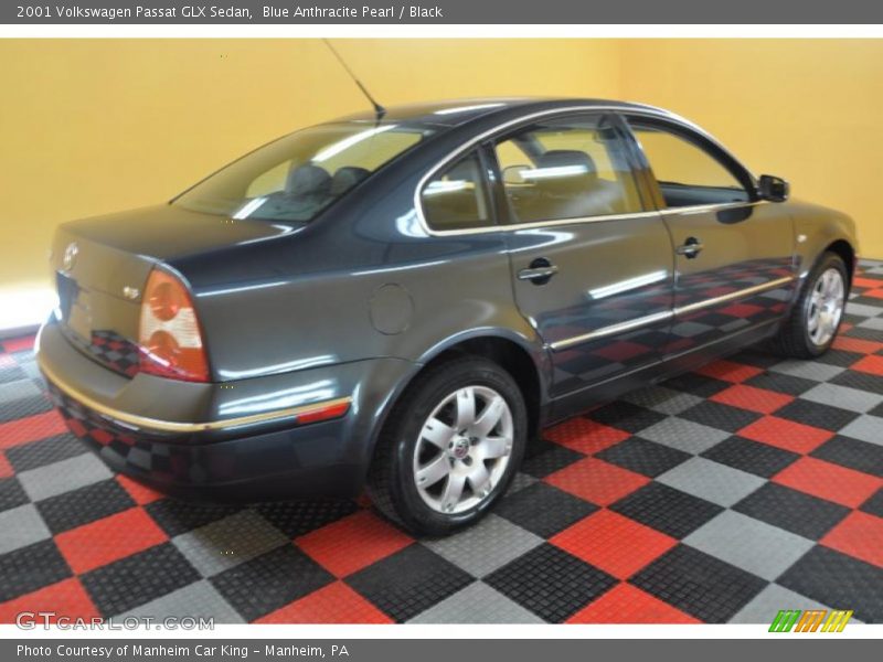 Blue Anthracite Pearl / Black 2001 Volkswagen Passat GLX Sedan