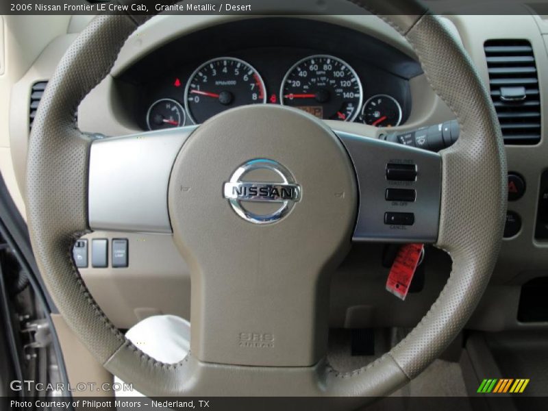 Granite Metallic / Desert 2006 Nissan Frontier LE Crew Cab