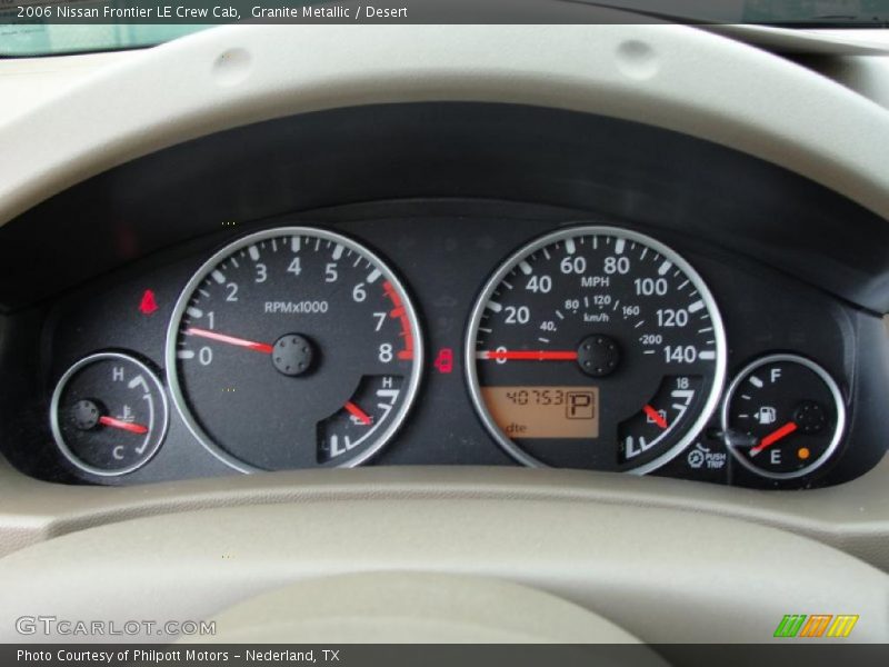 Granite Metallic / Desert 2006 Nissan Frontier LE Crew Cab