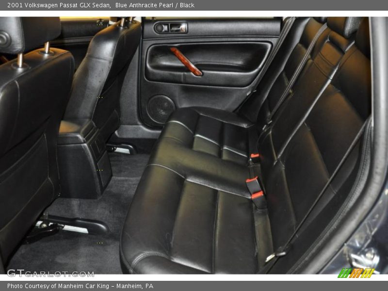 Blue Anthracite Pearl / Black 2001 Volkswagen Passat GLX Sedan