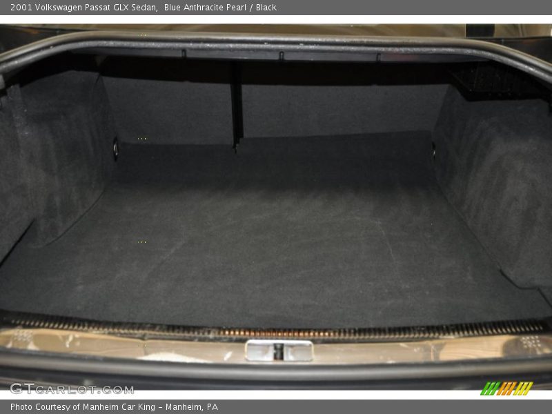 Blue Anthracite Pearl / Black 2001 Volkswagen Passat GLX Sedan