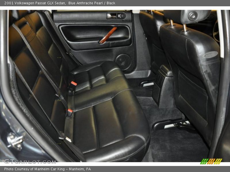 Blue Anthracite Pearl / Black 2001 Volkswagen Passat GLX Sedan