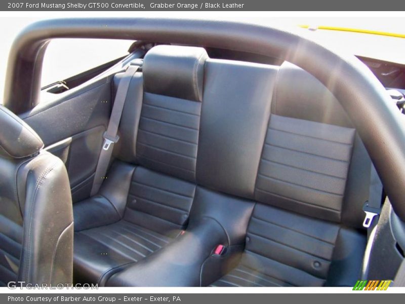 Grabber Orange / Black Leather 2007 Ford Mustang Shelby GT500 Convertible