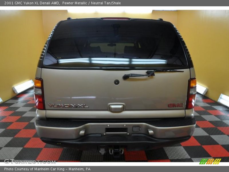 Pewter Metallic / Neutral Tan/Shale 2001 GMC Yukon XL Denali AWD