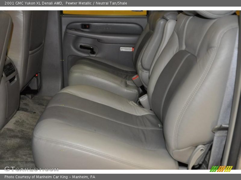 Pewter Metallic / Neutral Tan/Shale 2001 GMC Yukon XL Denali AWD