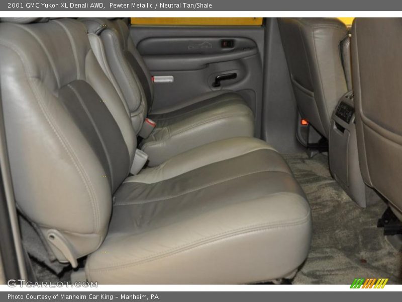 Pewter Metallic / Neutral Tan/Shale 2001 GMC Yukon XL Denali AWD