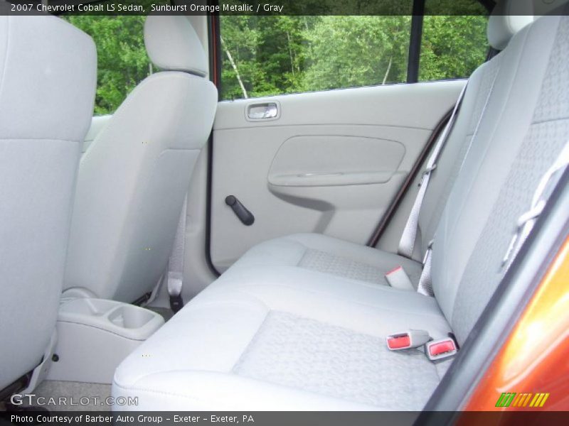 Sunburst Orange Metallic / Gray 2007 Chevrolet Cobalt LS Sedan
