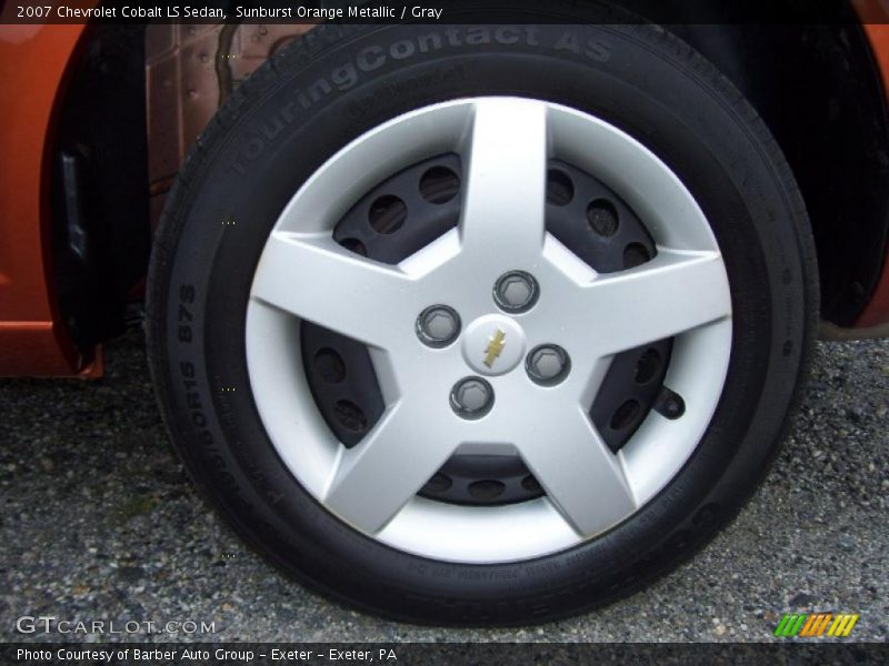 Sunburst Orange Metallic / Gray 2007 Chevrolet Cobalt LS Sedan