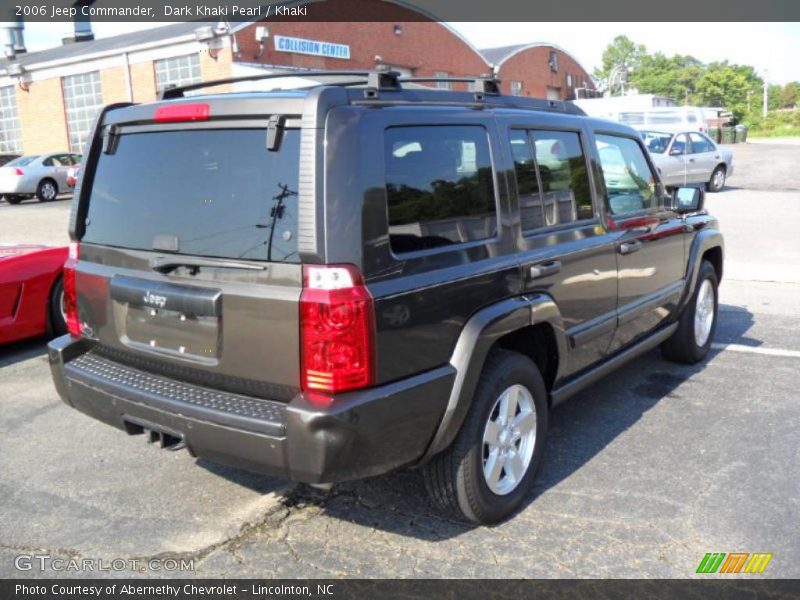 Dark Khaki Pearl / Khaki 2006 Jeep Commander
