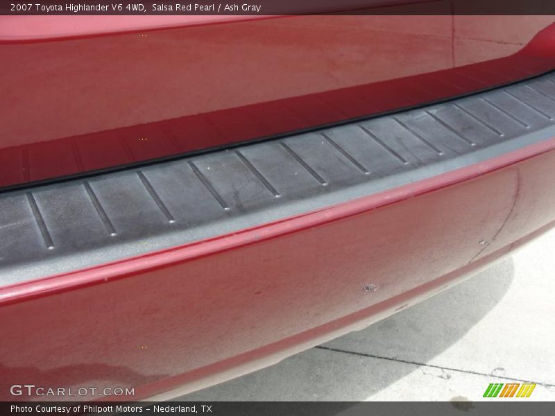Salsa Red Pearl / Ash Gray 2007 Toyota Highlander V6 4WD