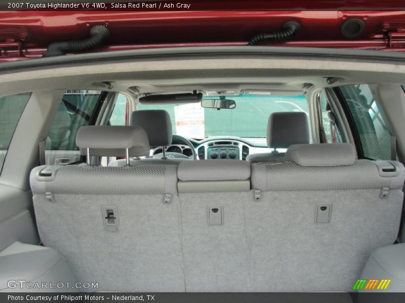 Salsa Red Pearl / Ash Gray 2007 Toyota Highlander V6 4WD