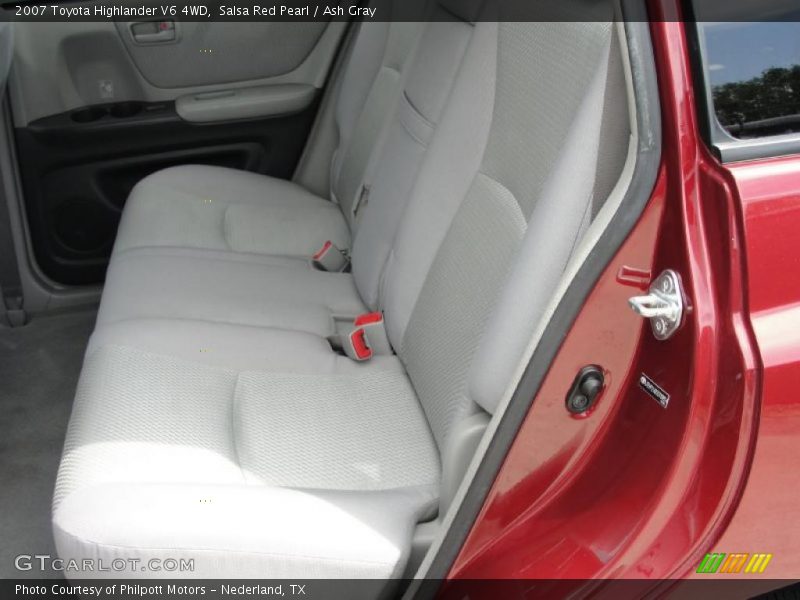 Salsa Red Pearl / Ash Gray 2007 Toyota Highlander V6 4WD