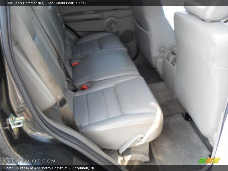 Dark Khaki Pearl / Khaki 2006 Jeep Commander