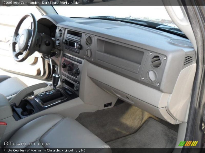 Dark Khaki Pearl / Khaki 2006 Jeep Commander