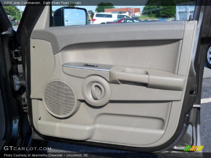 Dark Khaki Pearl / Khaki 2006 Jeep Commander