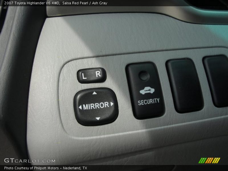 Salsa Red Pearl / Ash Gray 2007 Toyota Highlander V6 4WD