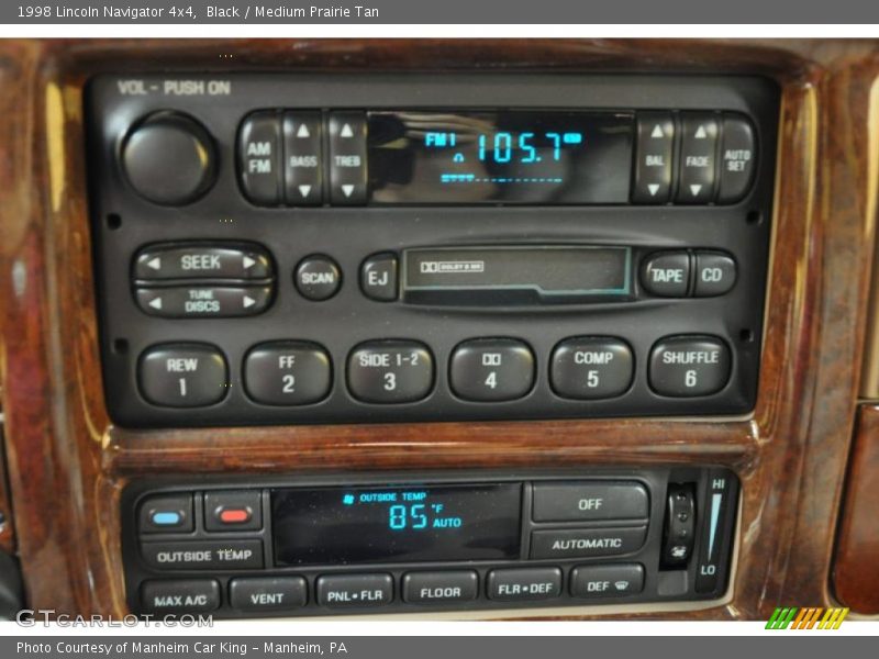 Black / Medium Prairie Tan 1998 Lincoln Navigator 4x4