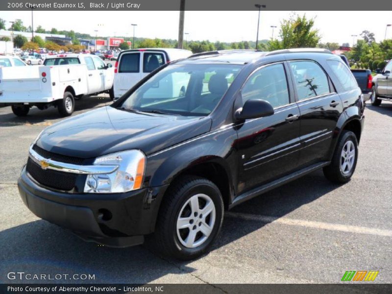 Black / Light Gray 2006 Chevrolet Equinox LS