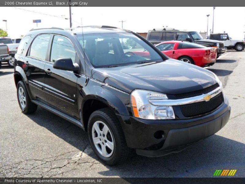 Black / Light Gray 2006 Chevrolet Equinox LS