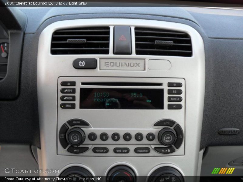 Black / Light Gray 2006 Chevrolet Equinox LS