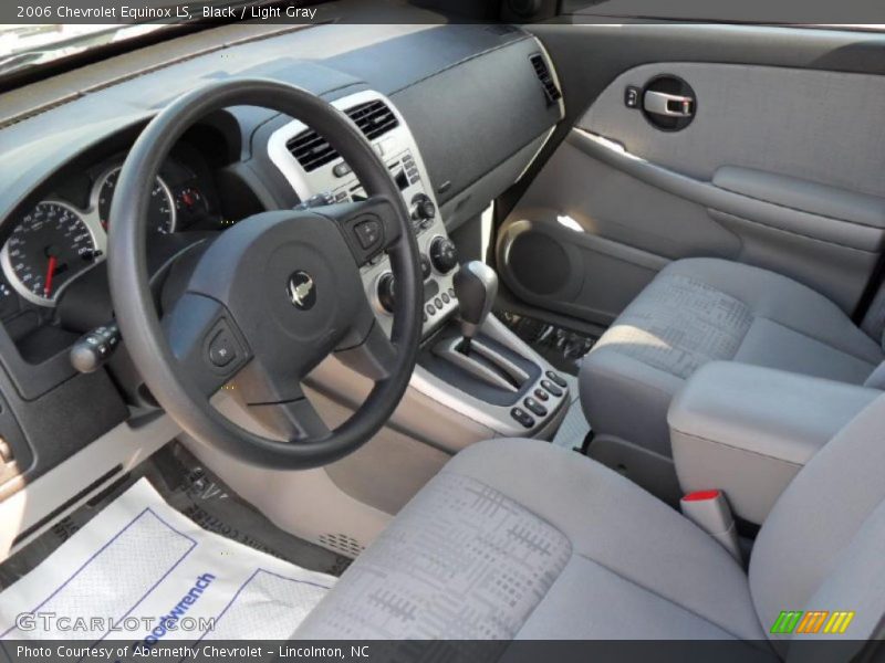 Black / Light Gray 2006 Chevrolet Equinox LS