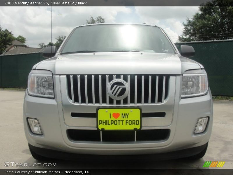 Silver Metallic / Black 2008 Mercury Mariner V6