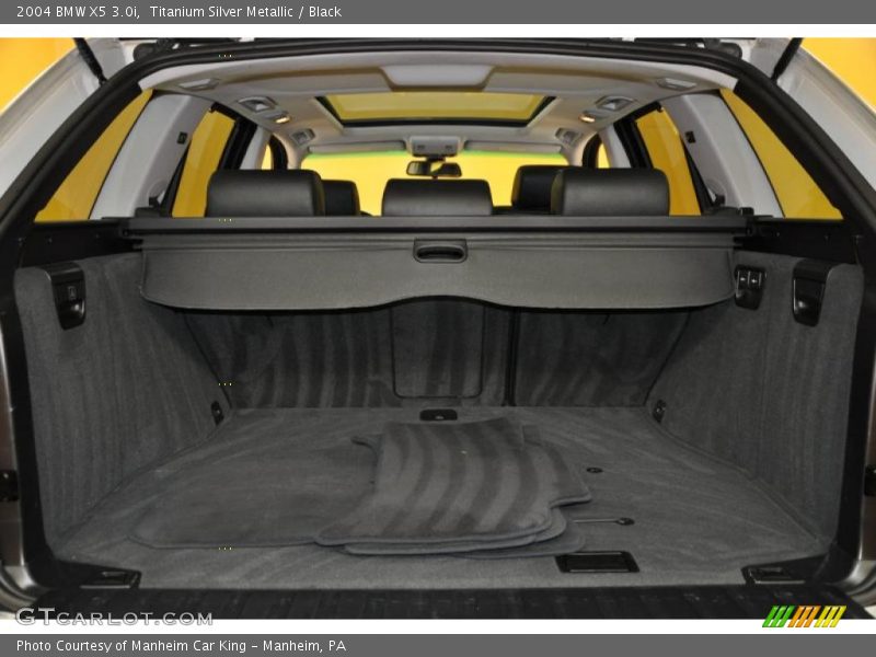 Titanium Silver Metallic / Black 2004 BMW X5 3.0i