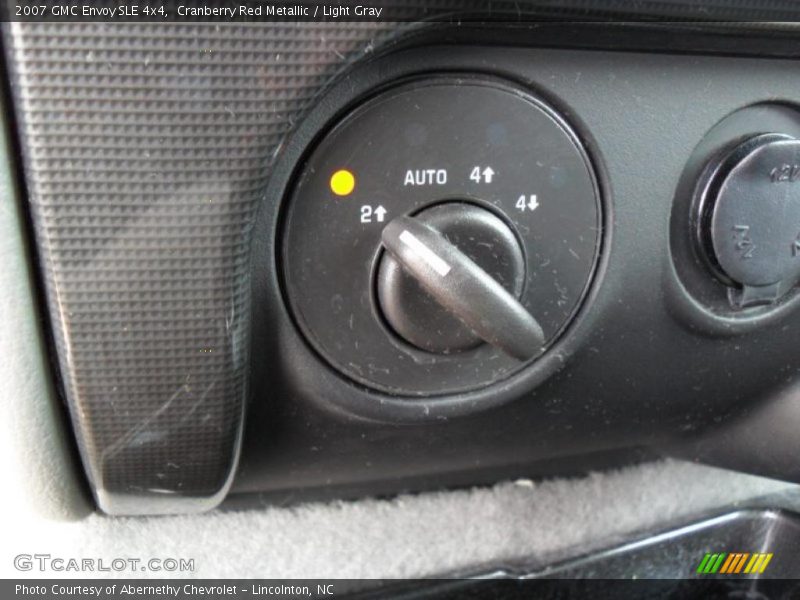 Cranberry Red Metallic / Light Gray 2007 GMC Envoy SLE 4x4