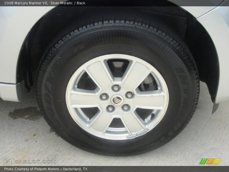 Silver Metallic / Black 2008 Mercury Mariner V6