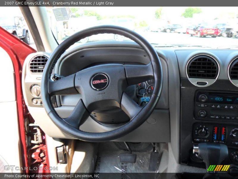 Cranberry Red Metallic / Light Gray 2007 GMC Envoy SLE 4x4