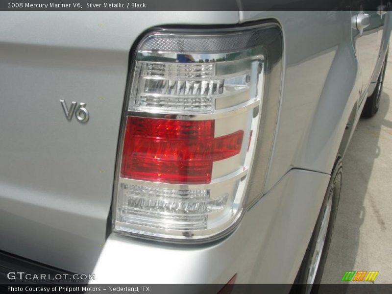 Silver Metallic / Black 2008 Mercury Mariner V6