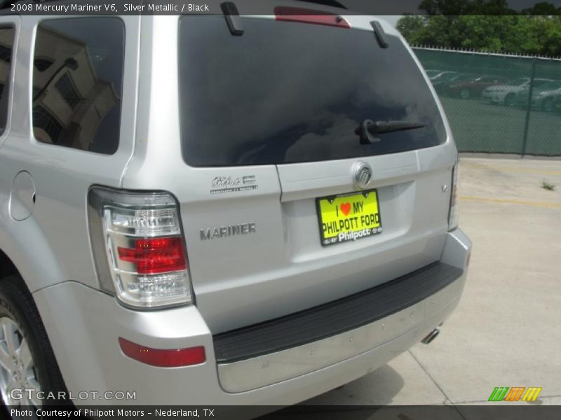 Silver Metallic / Black 2008 Mercury Mariner V6