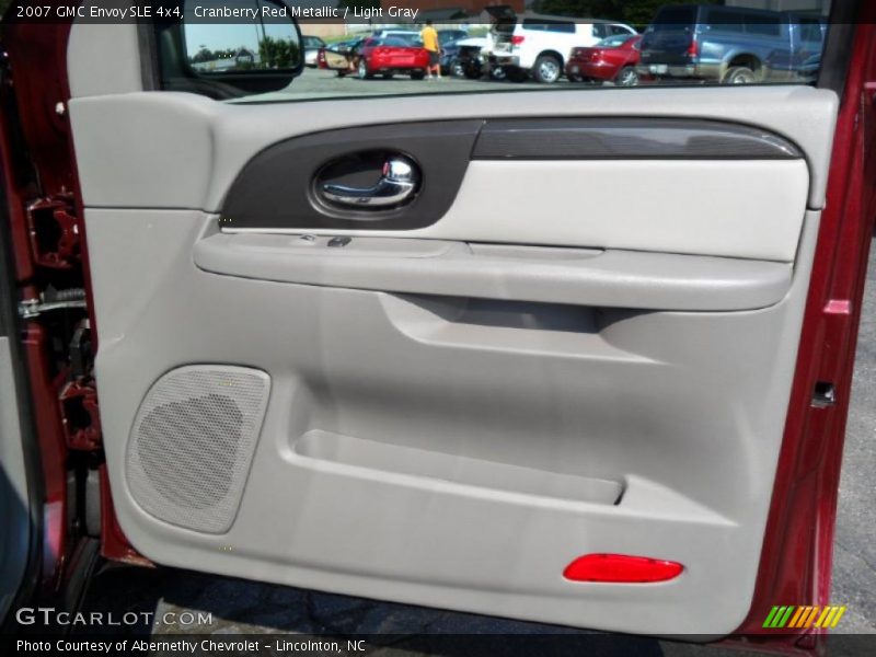 Cranberry Red Metallic / Light Gray 2007 GMC Envoy SLE 4x4