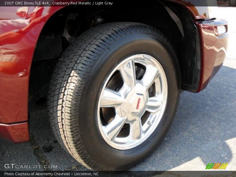 Cranberry Red Metallic / Light Gray 2007 GMC Envoy SLE 4x4