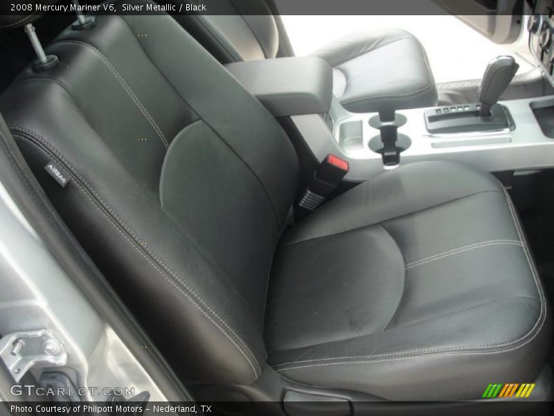Silver Metallic / Black 2008 Mercury Mariner V6