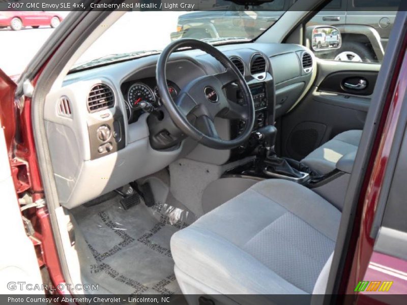 Cranberry Red Metallic / Light Gray 2007 GMC Envoy SLE 4x4