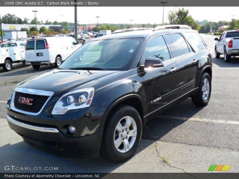 Carbon Black Metallic / Ebony 2008 GMC Acadia SLT