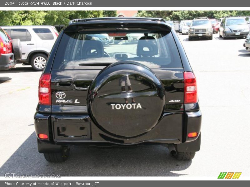 Black / Dark Charcoal 2004 Toyota RAV4 4WD