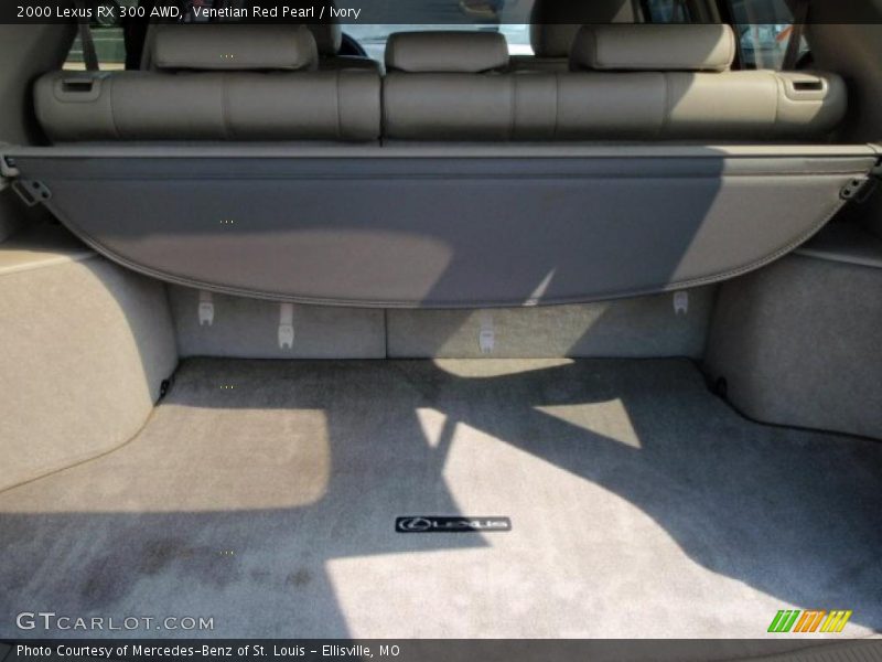 Venetian Red Pearl / Ivory 2000 Lexus RX 300 AWD