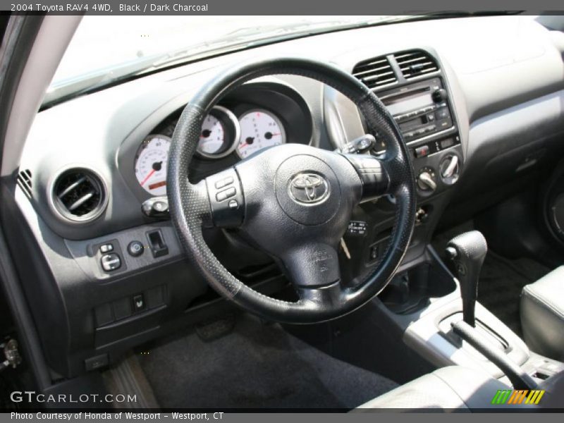 Black / Dark Charcoal 2004 Toyota RAV4 4WD