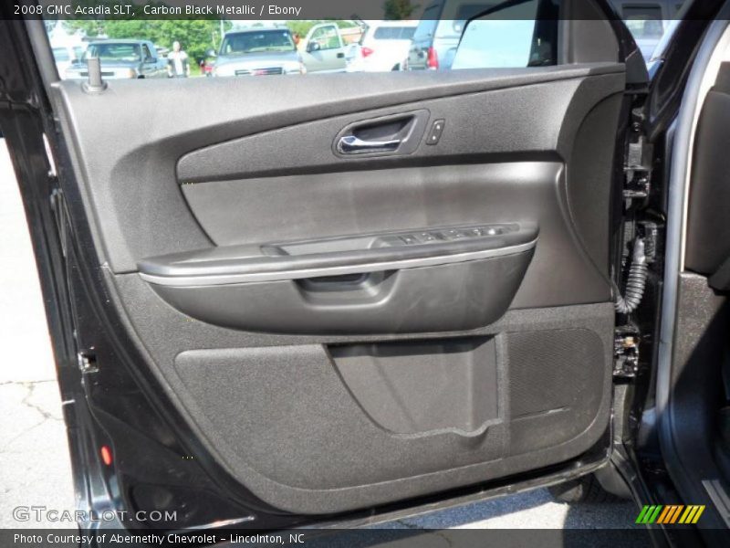 Carbon Black Metallic / Ebony 2008 GMC Acadia SLT