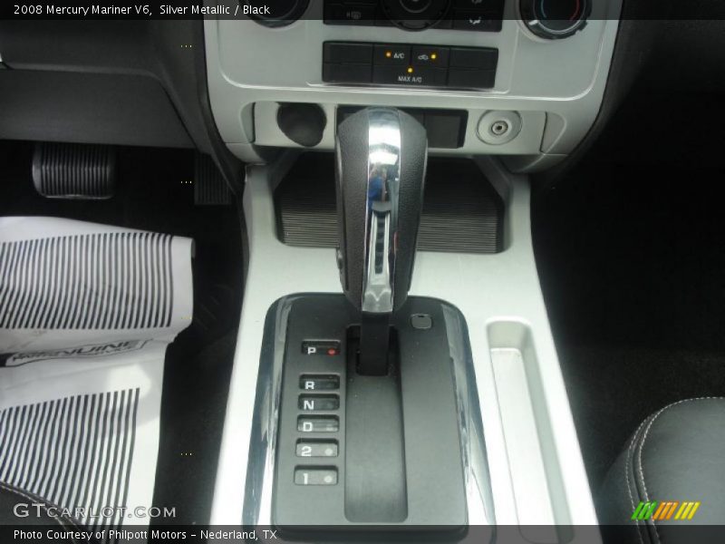 Silver Metallic / Black 2008 Mercury Mariner V6