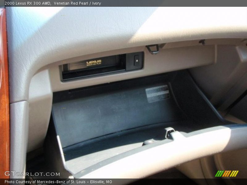 Venetian Red Pearl / Ivory 2000 Lexus RX 300 AWD